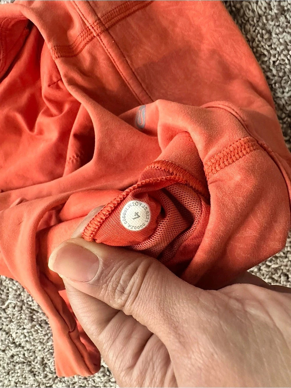 lululemon Wunder Train Long-Line Bra Tank in Orange - Picture 2 of 3